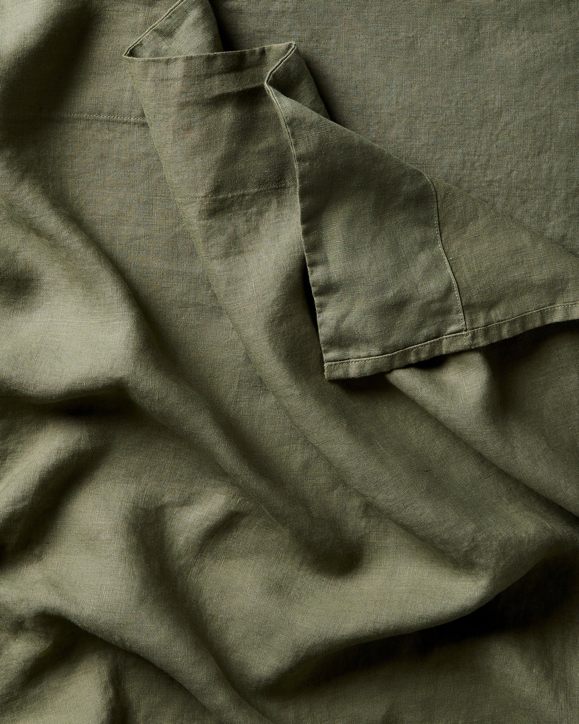 Linen Duvet Cover in Fern - Image 2