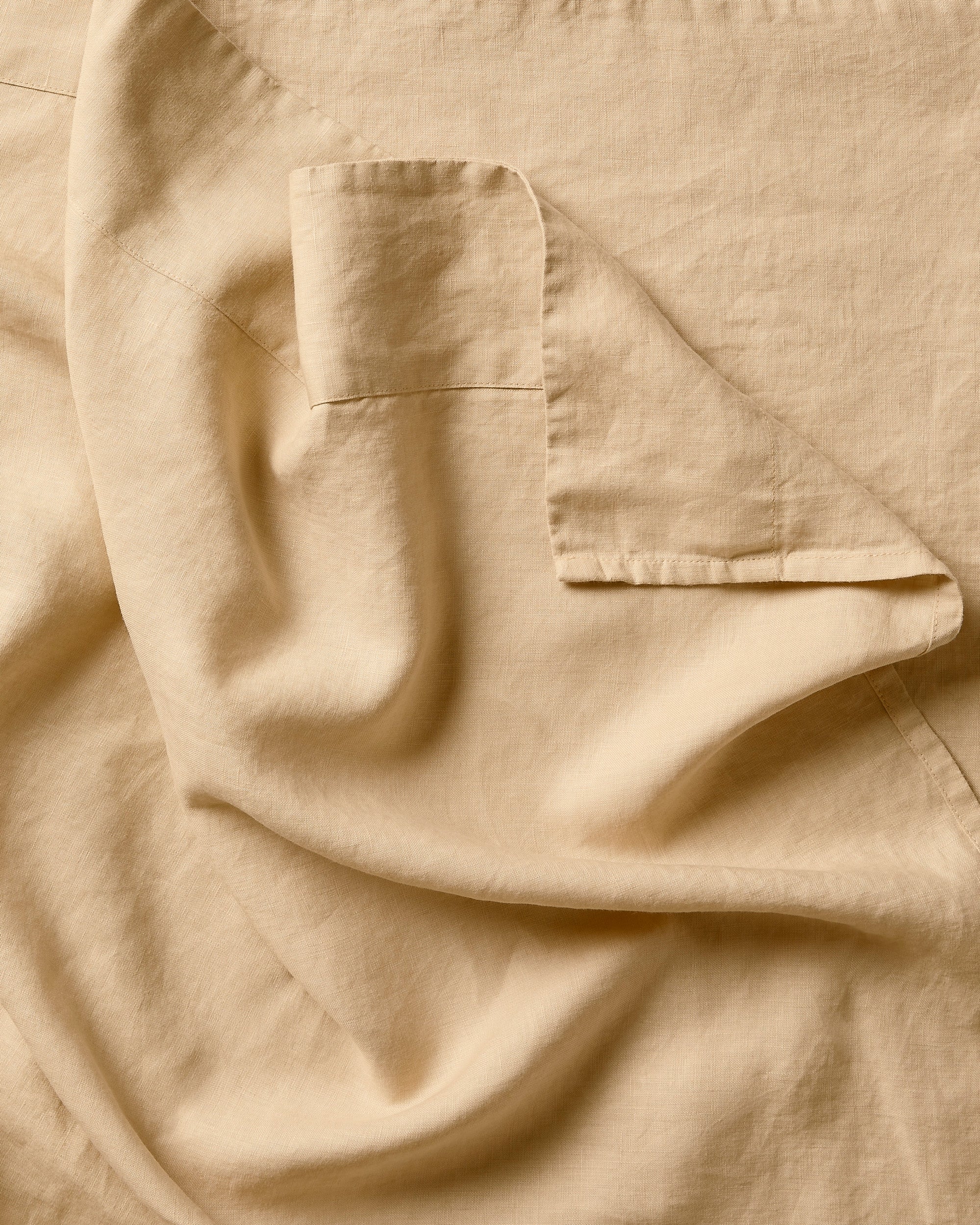 Linen Duvet Cover in Oat - Image 2