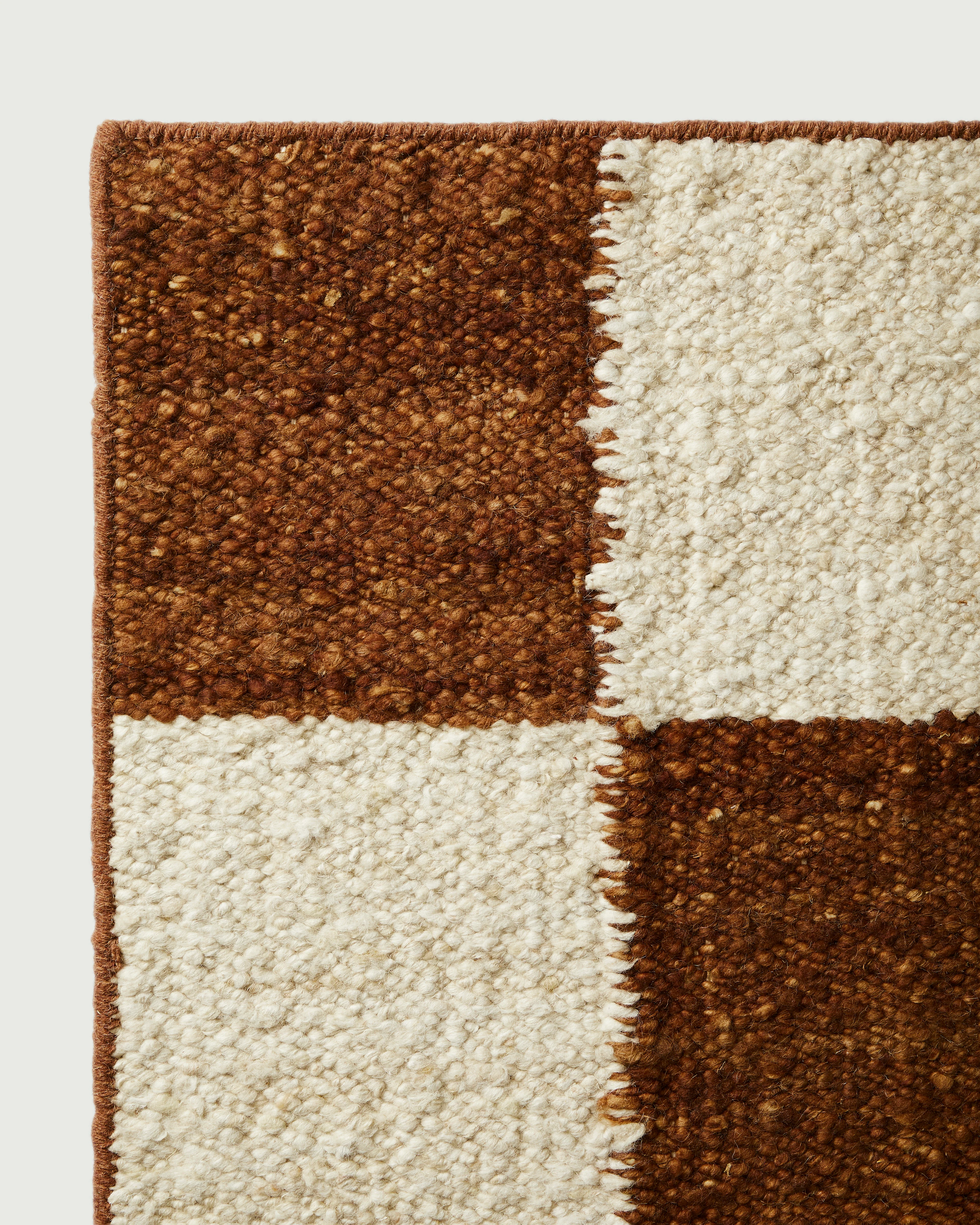 Checker Rug Russet - Image 4