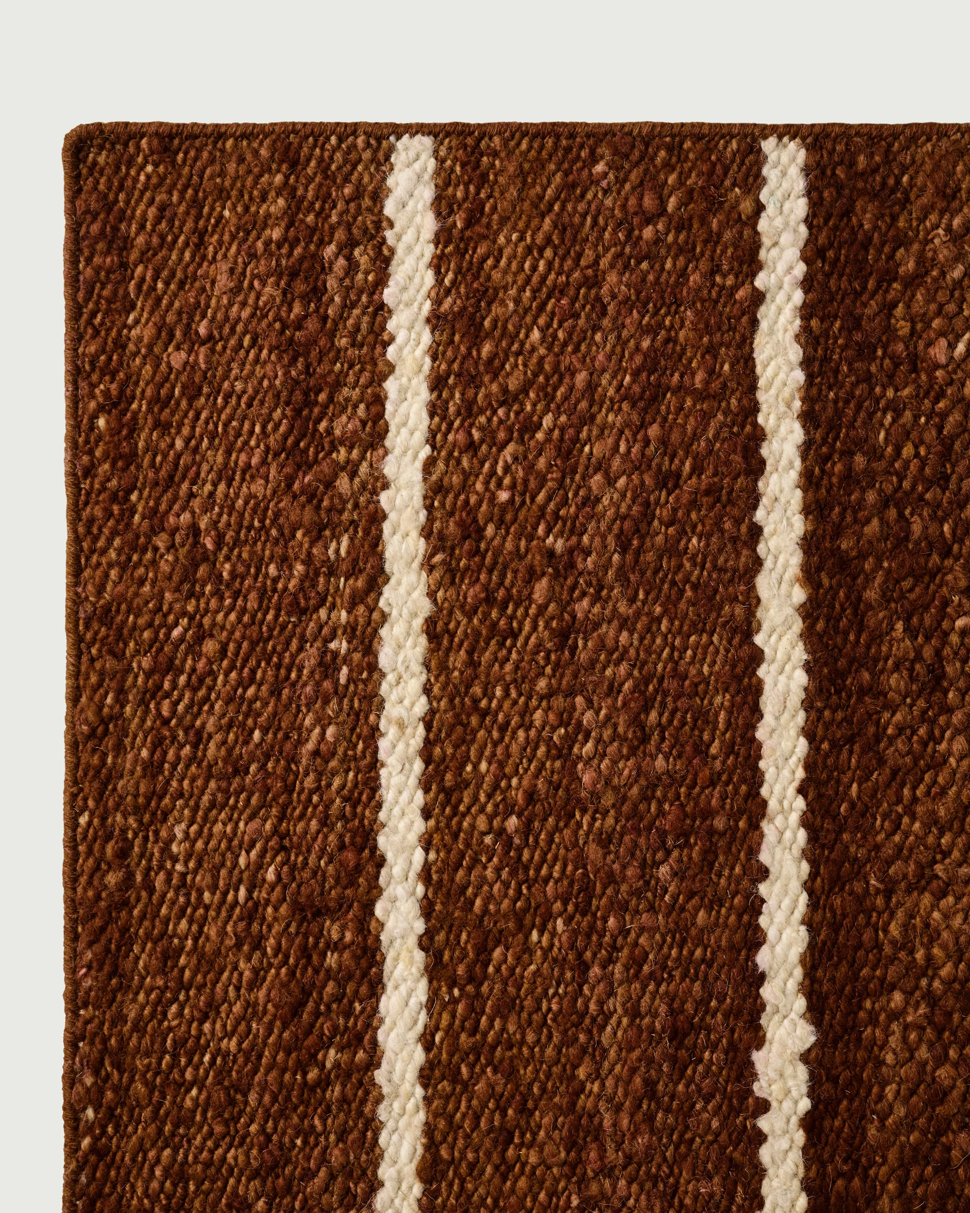 Sample of Oscar Rug Rust